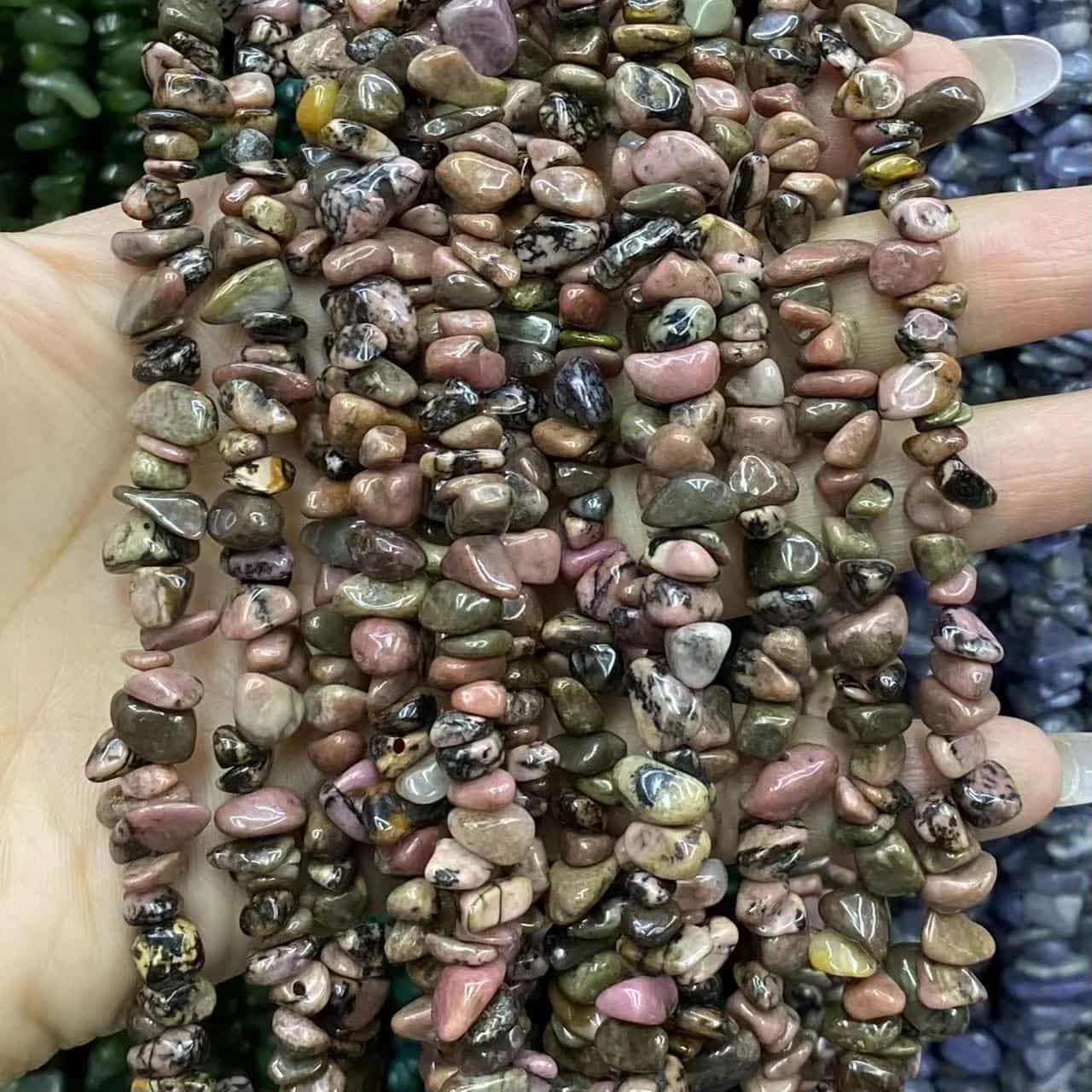Freeform Chip Beads 3-8mm Gemstone/Quartz/Jasper/Agate