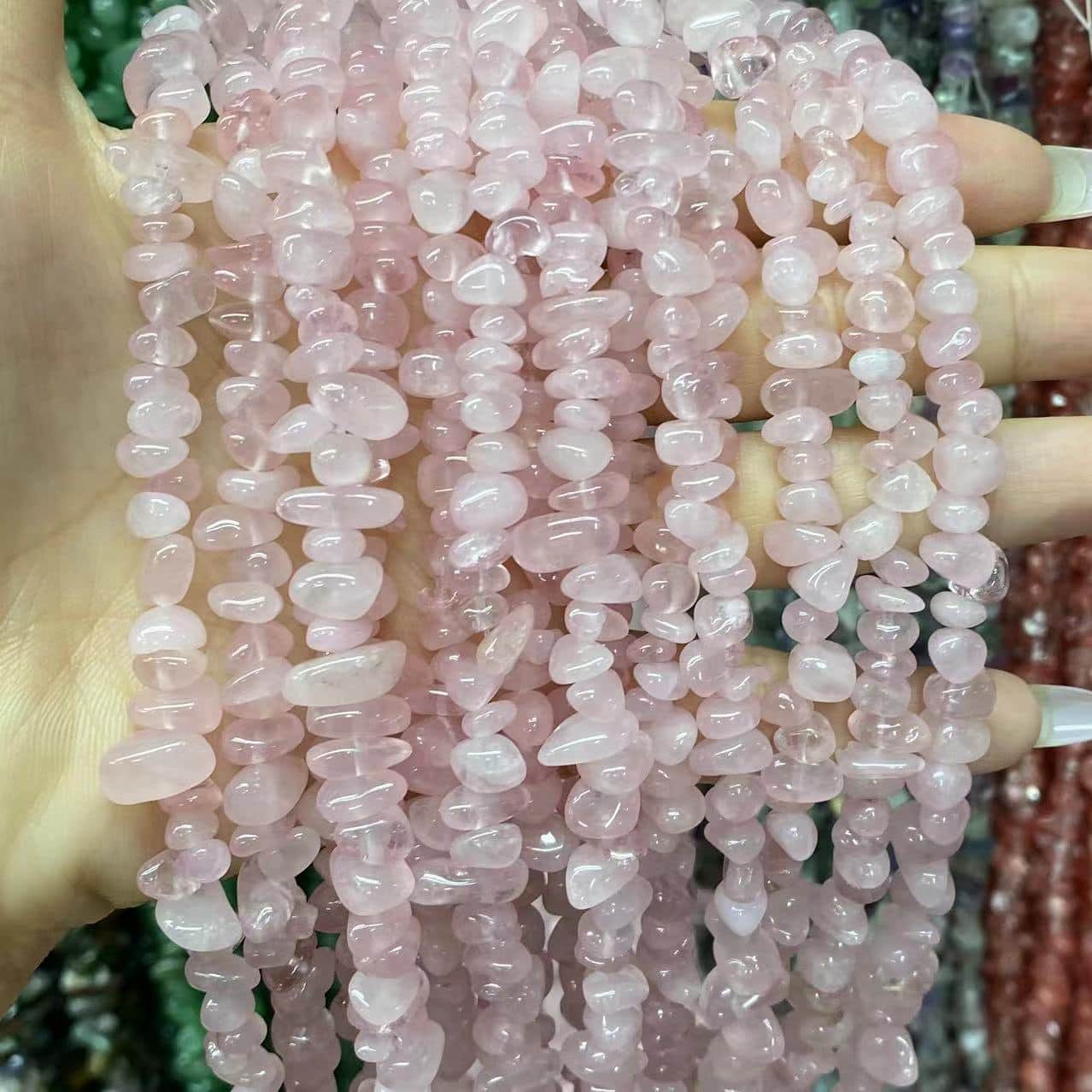 Freeform Chip Beads 3-8mm Gemstone/Quartz/Jasper/Agate