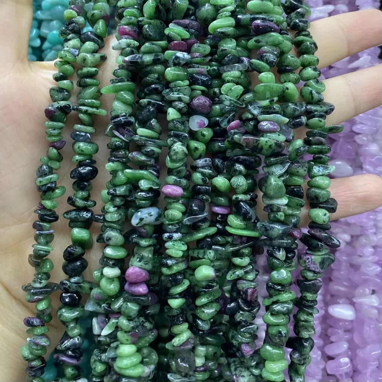 Freeform Chip Beads 3-8mm Gemstone/Quartz/Jasper/Agate