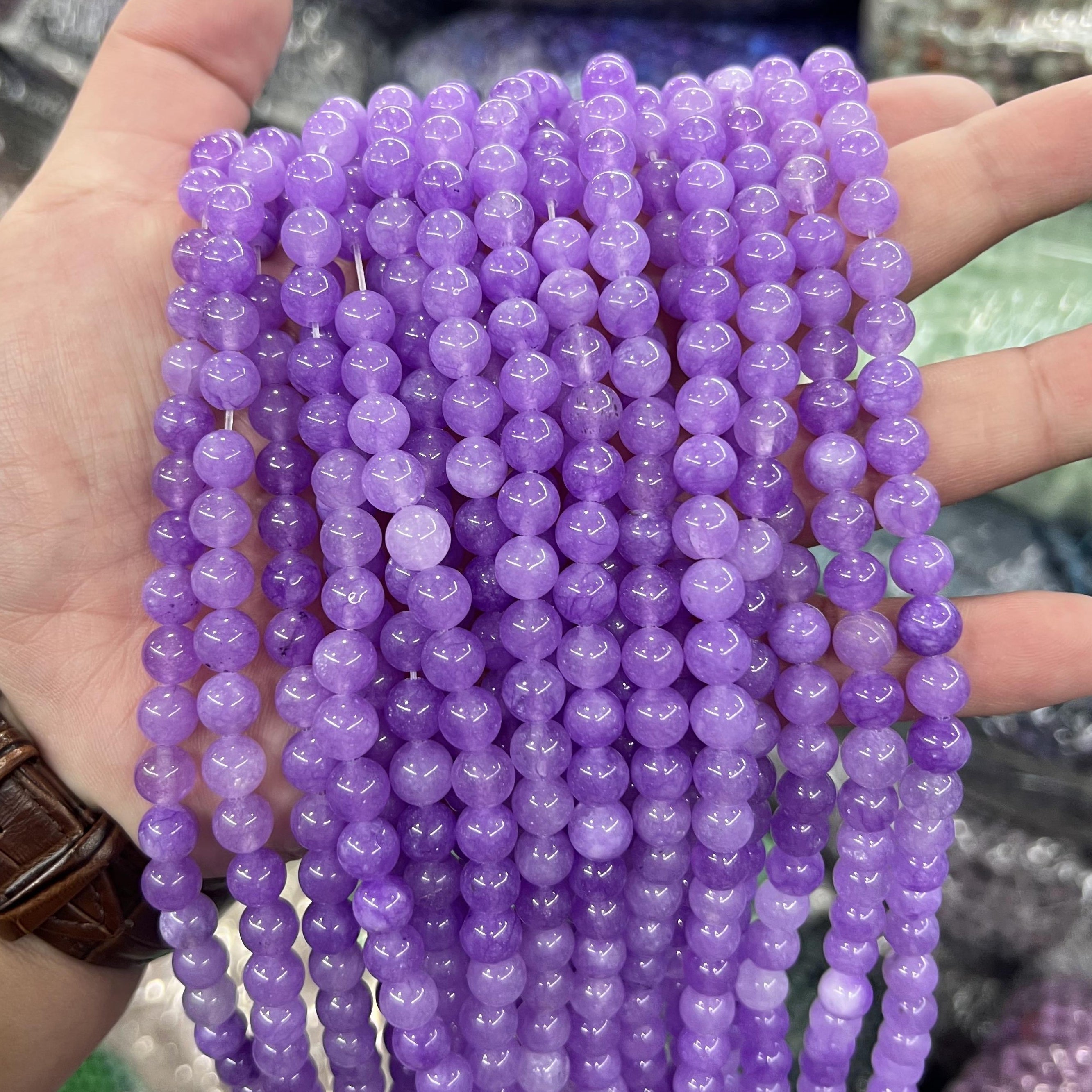 Round Beads 6mm 8mm 10mm  Free Shipping
