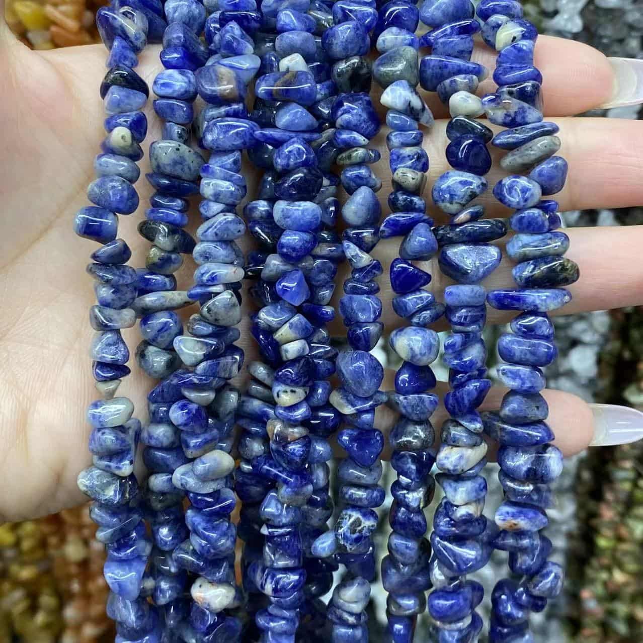Freeform Chip Beads 3-8mm Gemstone/Quartz/Jasper/Agate