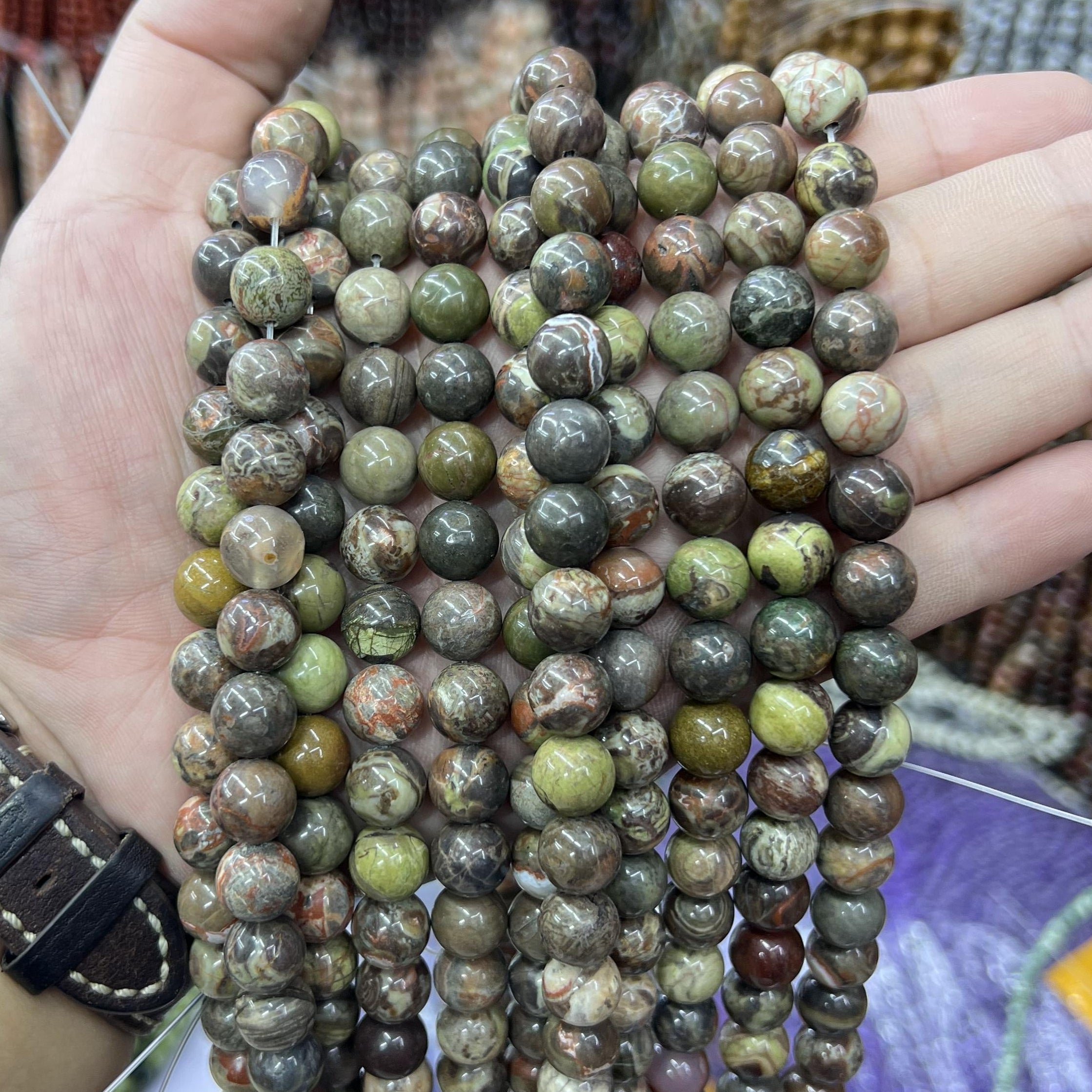 Round Beads 6mm 8mm 10mm  Free Shipping