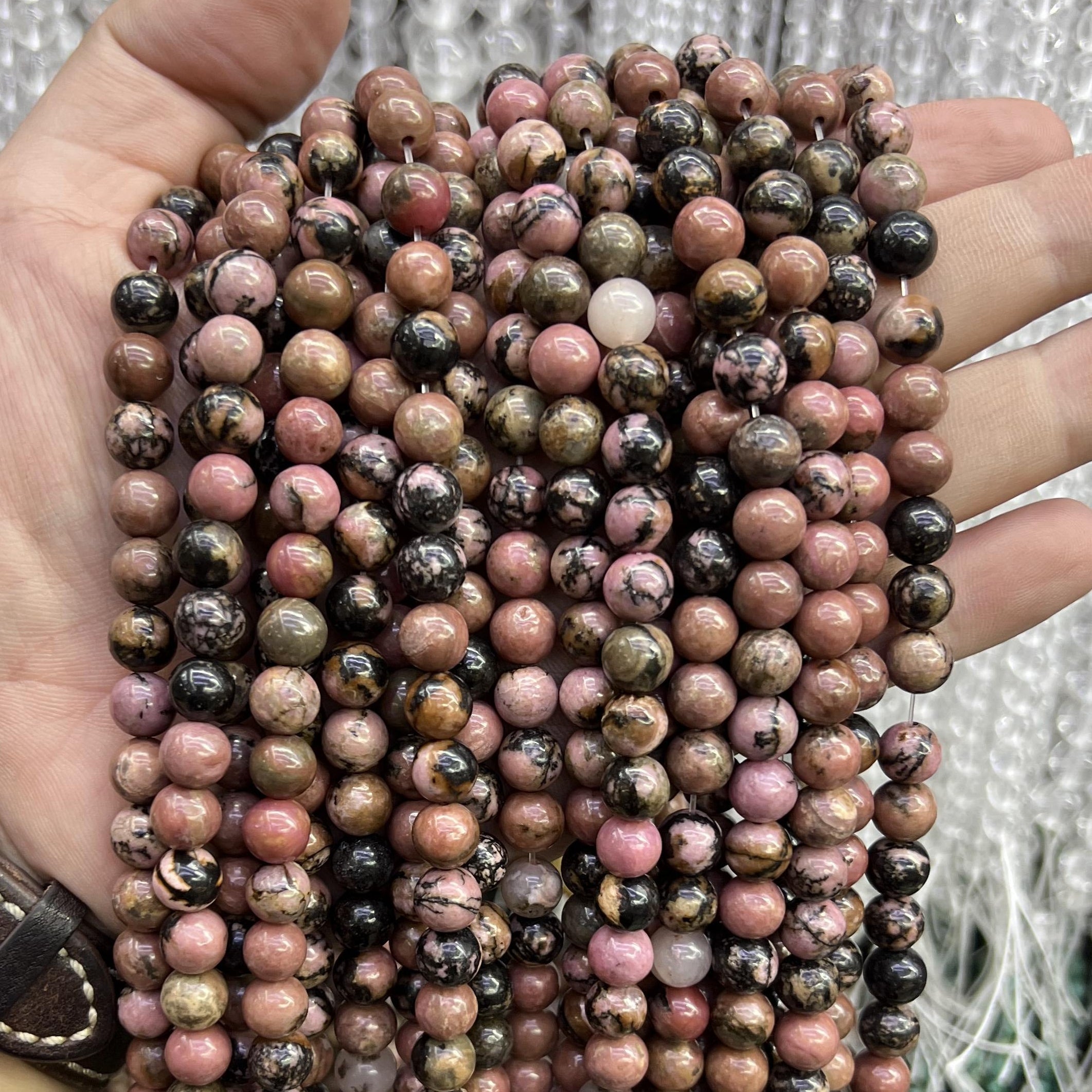 Round Beads 6mm 8mm 10mm  Free Shipping