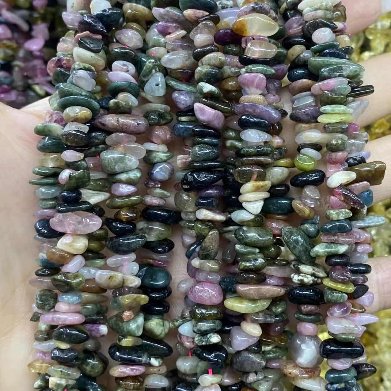 Freeform Chip Beads 3-8mm Gemstone/Quartz/Jasper/Agate
