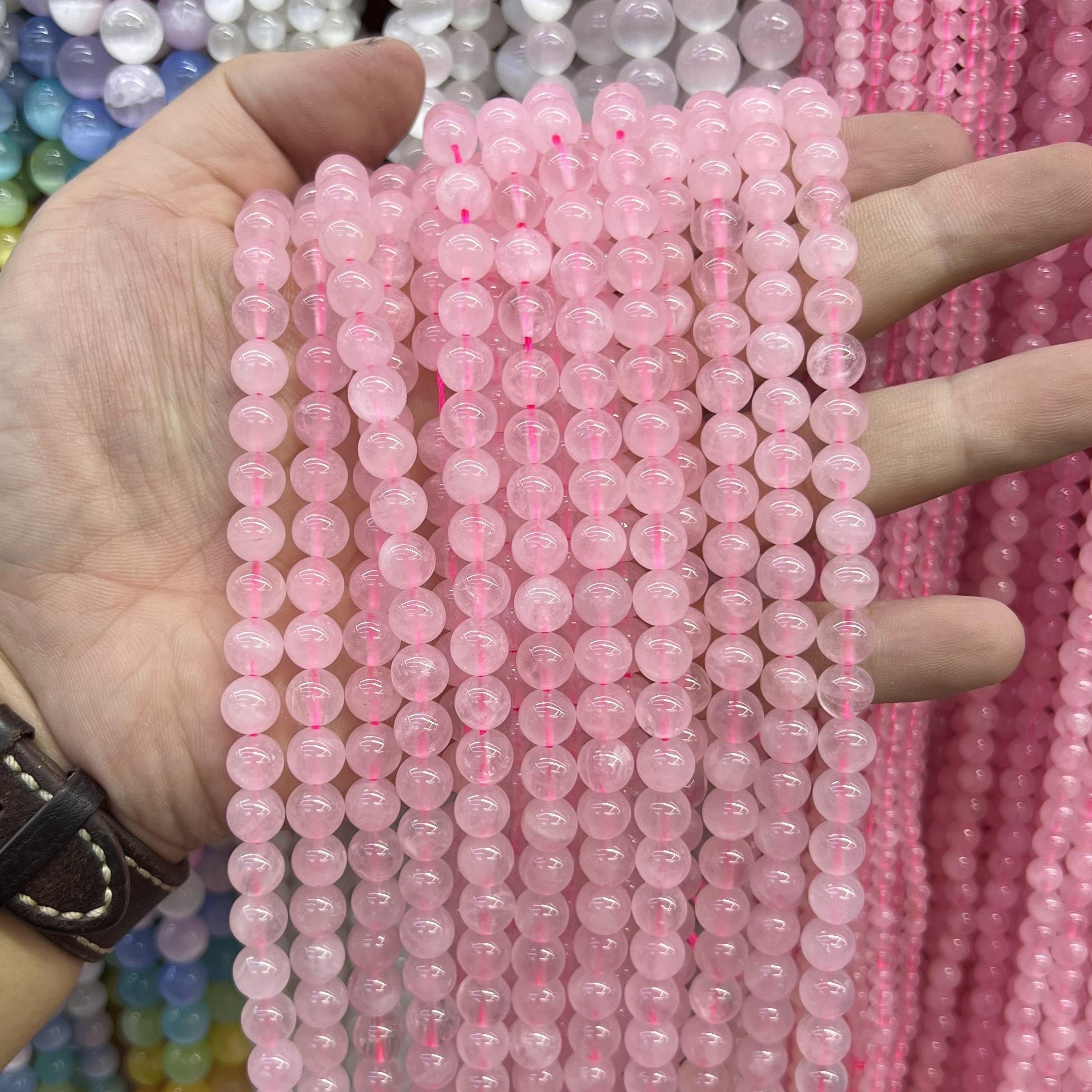 Round Beads 6mm 8mm 10mm  Free Shipping