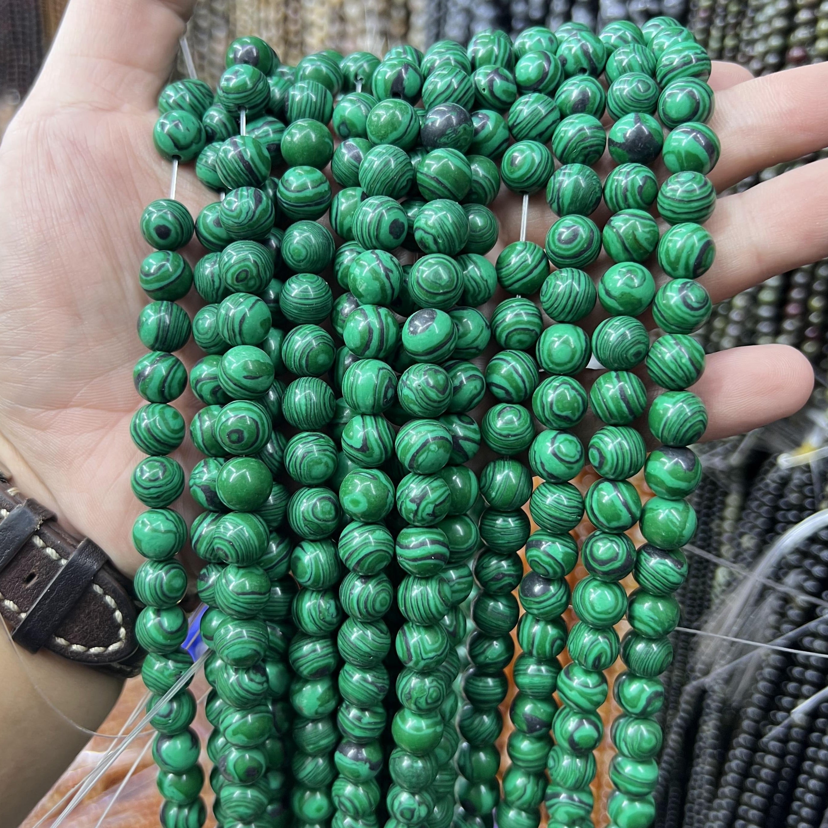 Round Beads 6mm 8mm 10mm  Free Shipping