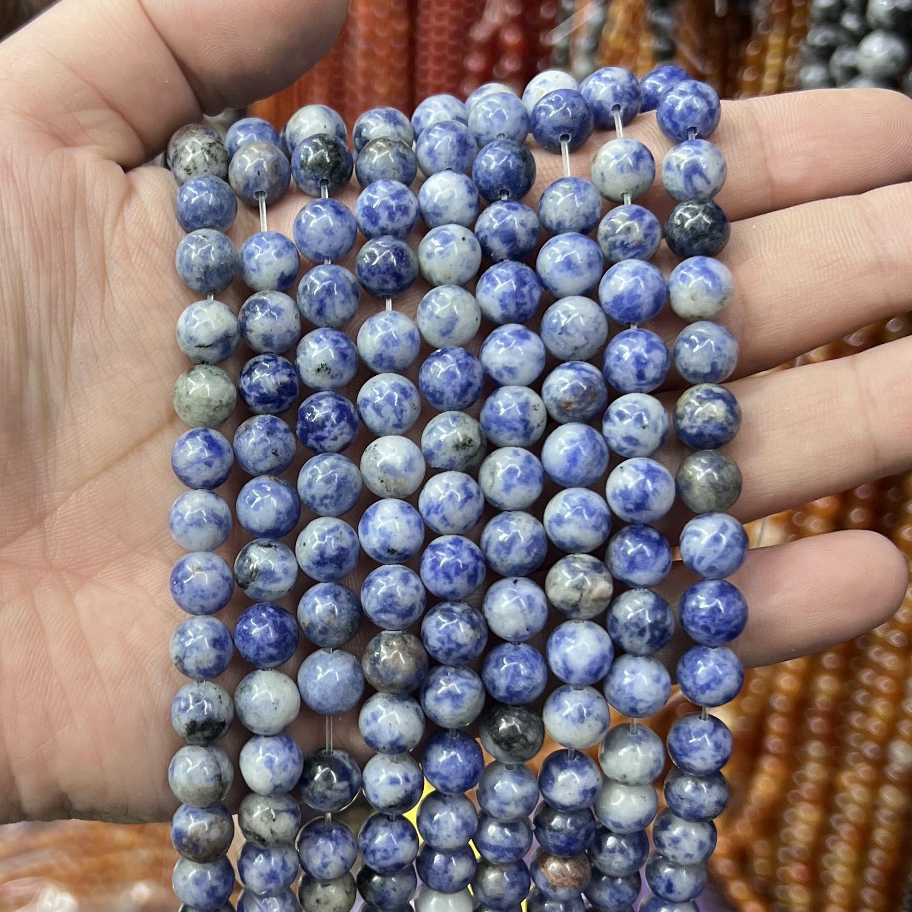 Round Beads 6mm 8mm 10mm  Free Shipping