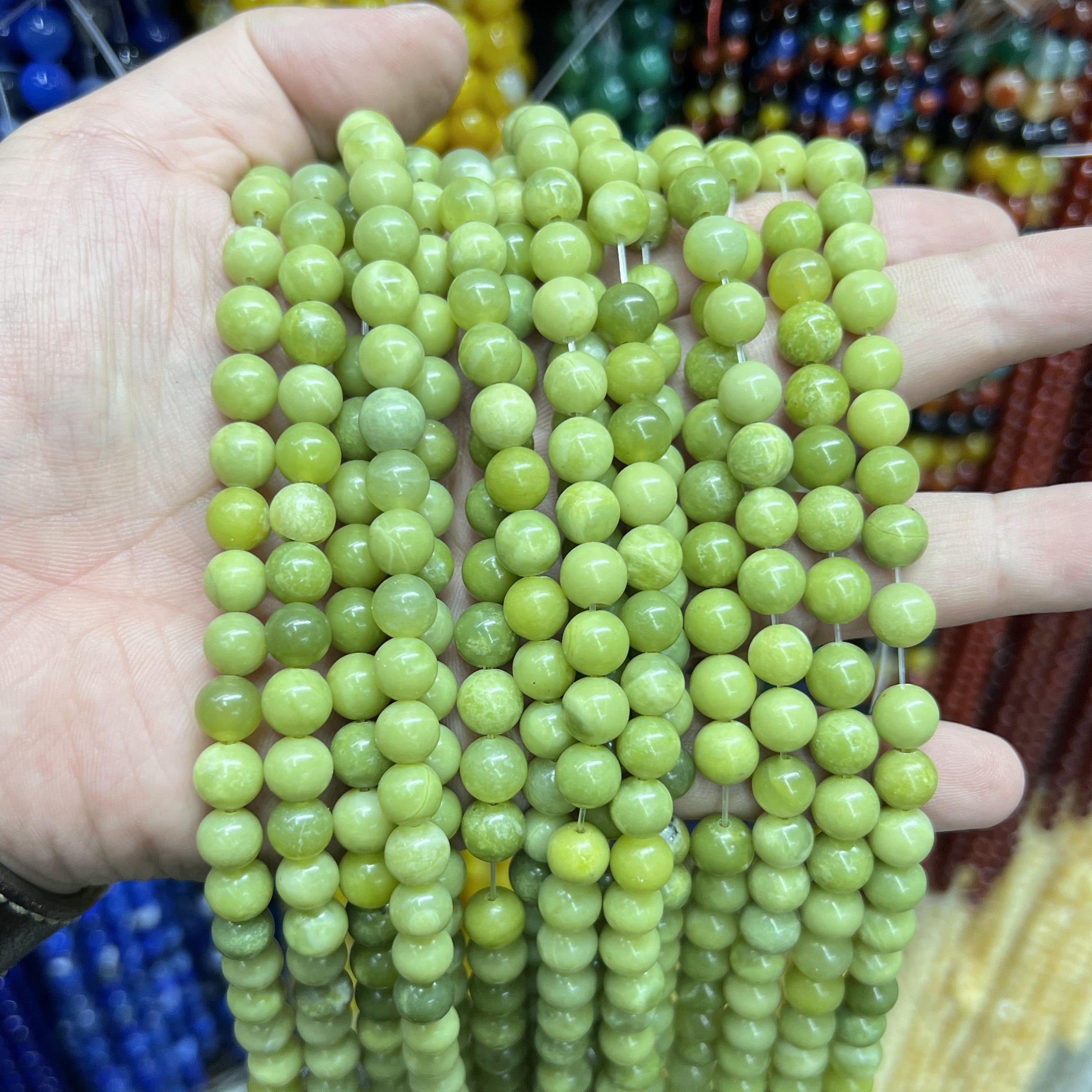 Round Beads 6mm 8mm 10mm  Free Shipping