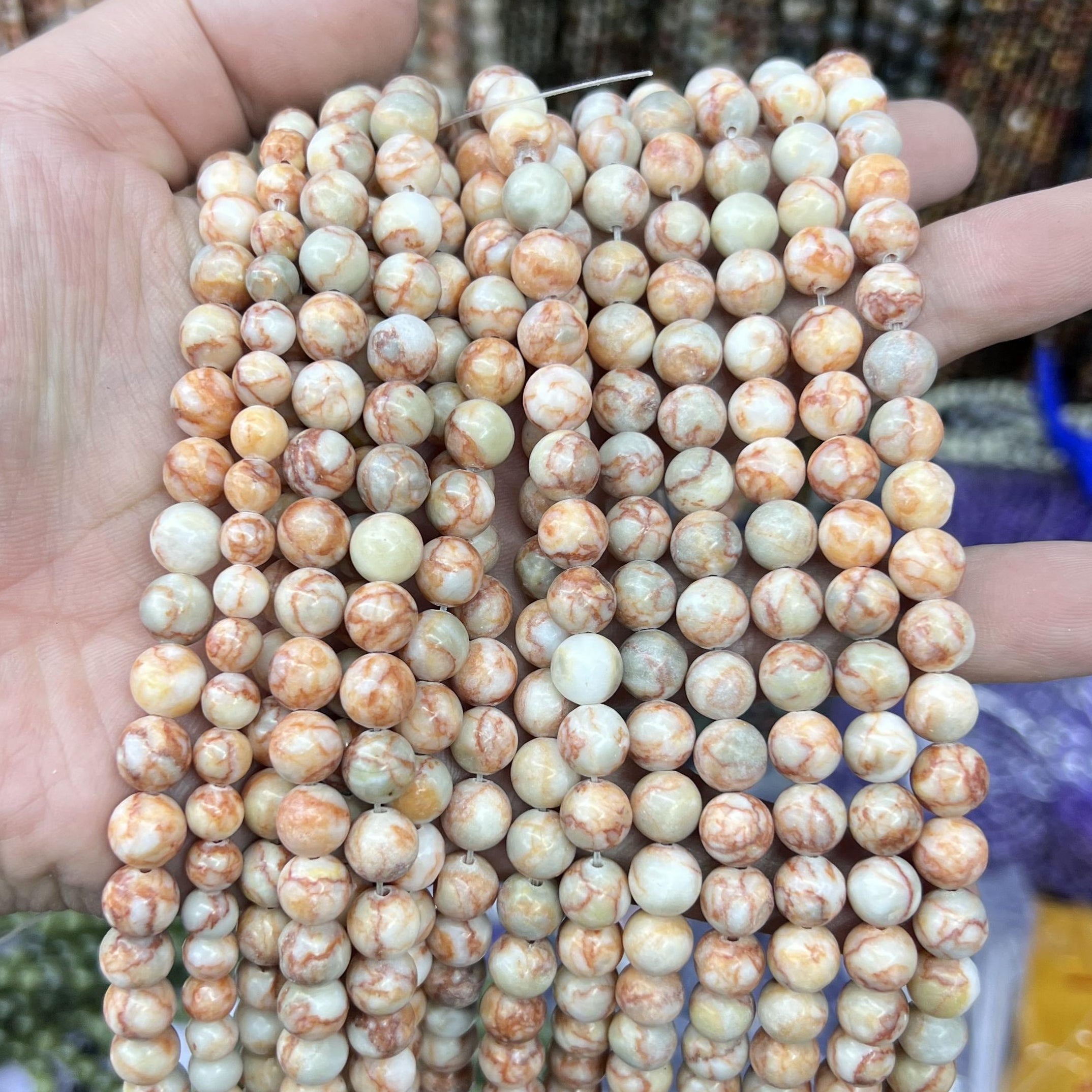 Round Beads 6mm 8mm 10mm  Free Shipping