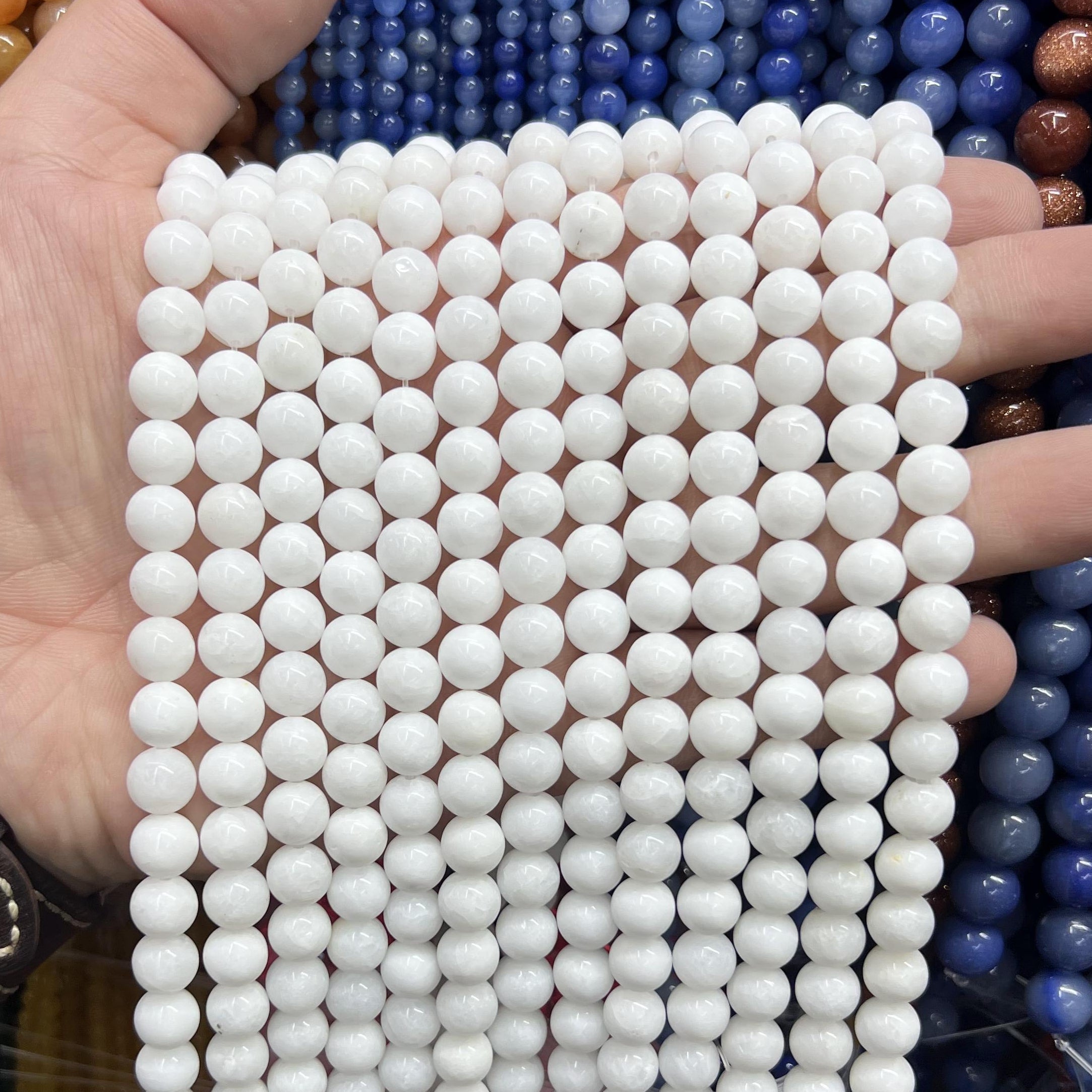 Round Beads 6mm 8mm 10mm  Free Shipping
