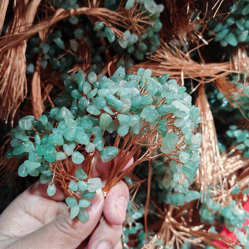 Natural Crystal Money Tree Semi-Finished Products
