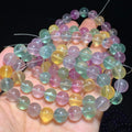 Fluorite crystal bracelet