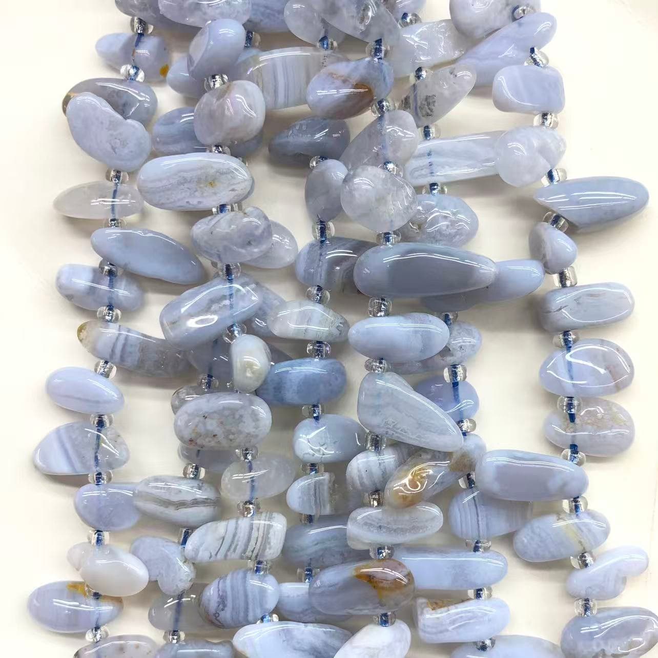 Chips Beads 7x14mm Gemstone/Quartz/Crystal/Aagte
