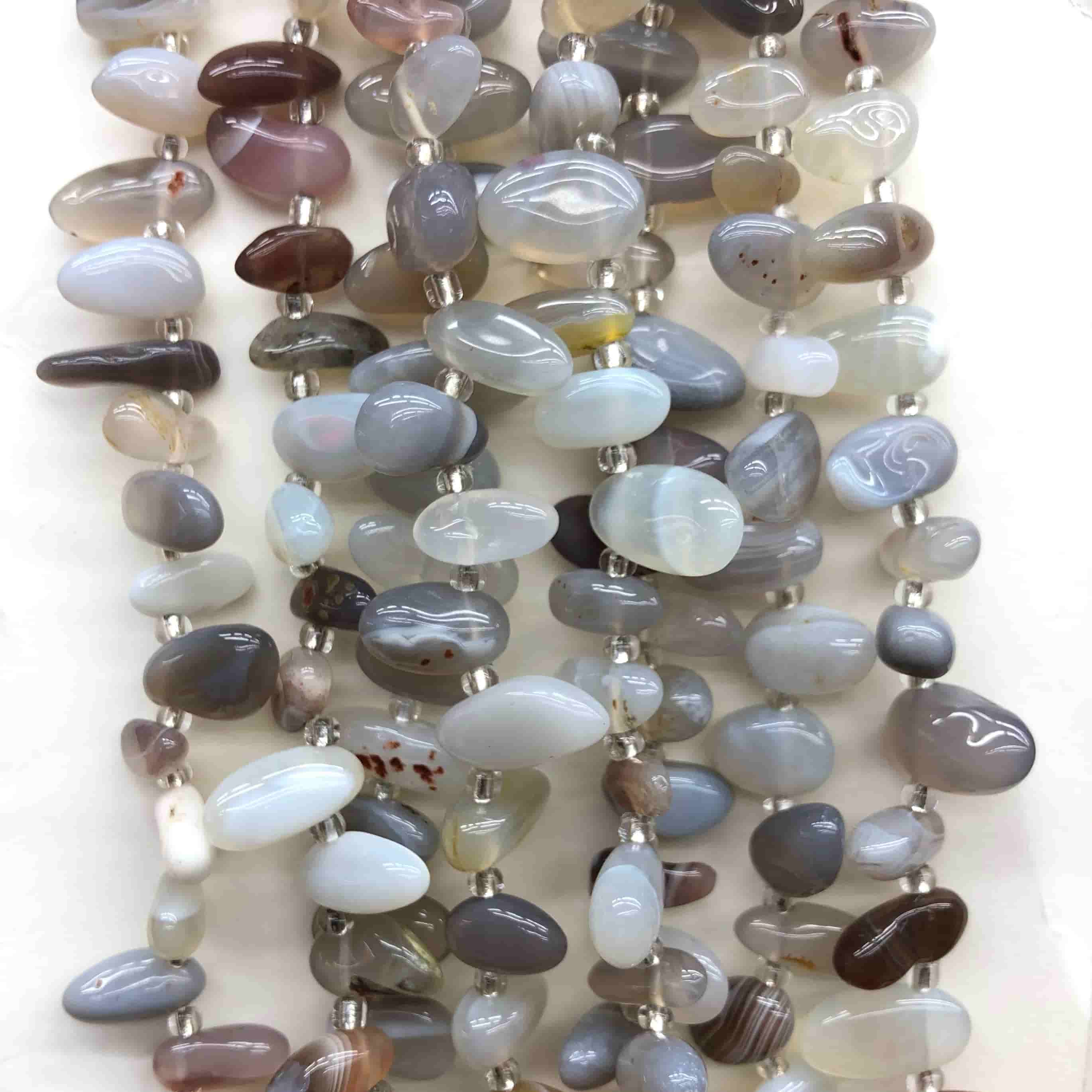 Chips Beads 7x14mm Gemstone/Quartz/Crystal/Aagte