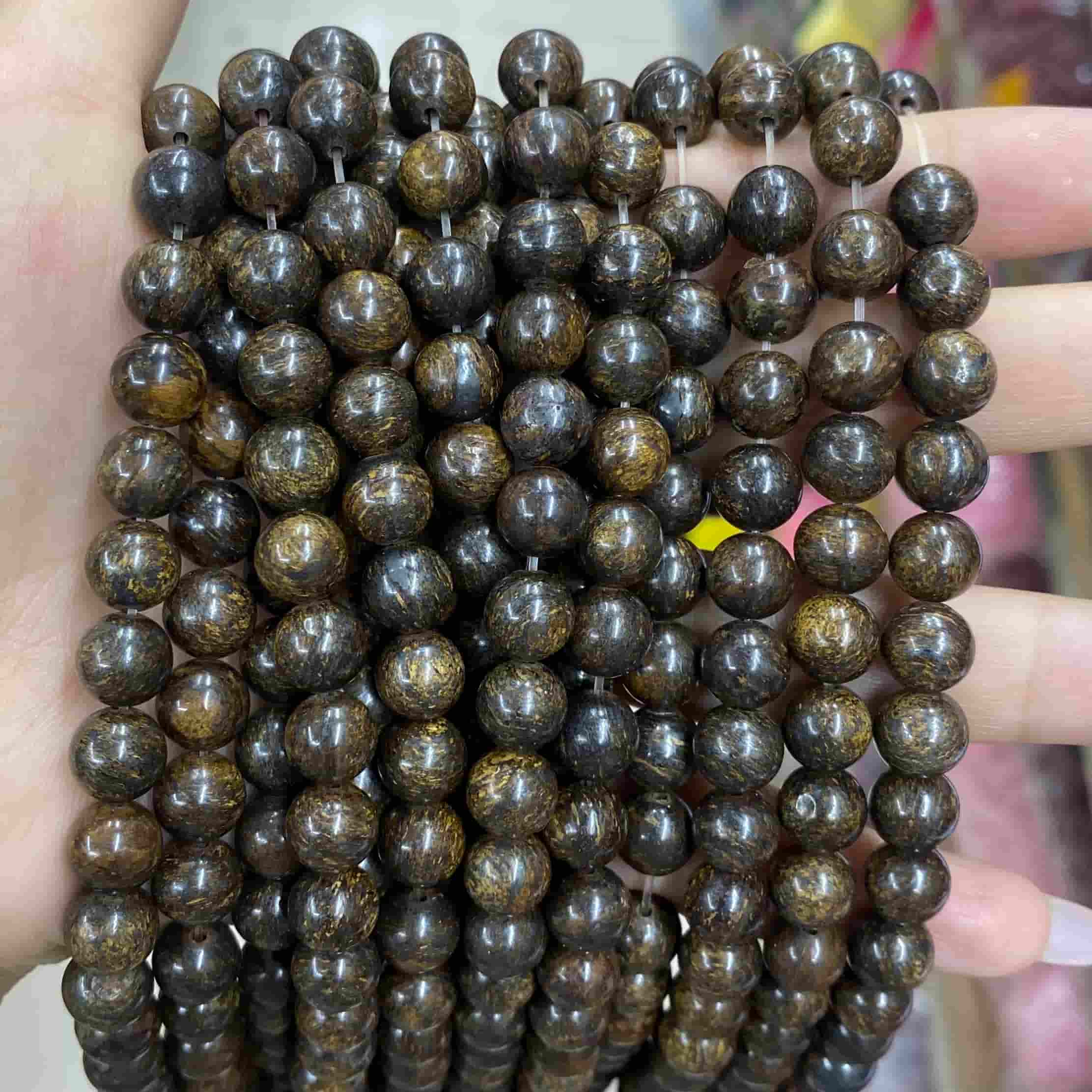 Round Smooth Beads Crystal/Quartz/Jasper/Agate 4mm 6mm 8mm 10mm