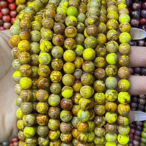 Color #11 Sea Sediment Japser Beads 4mm/6mm/8mm/10mm