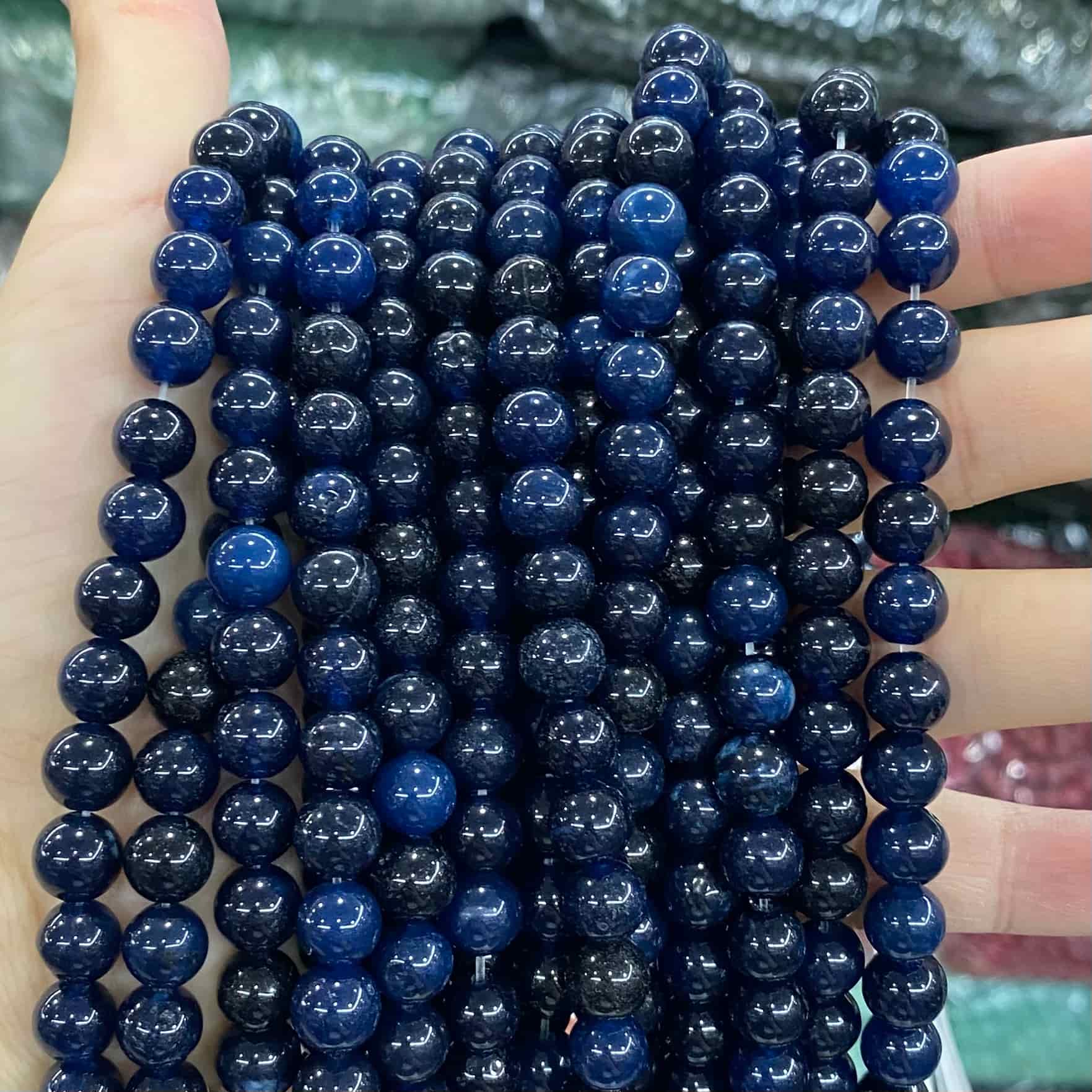 $1.99-8mm Color Jade Beads Round Smooth/Faceted Beads
