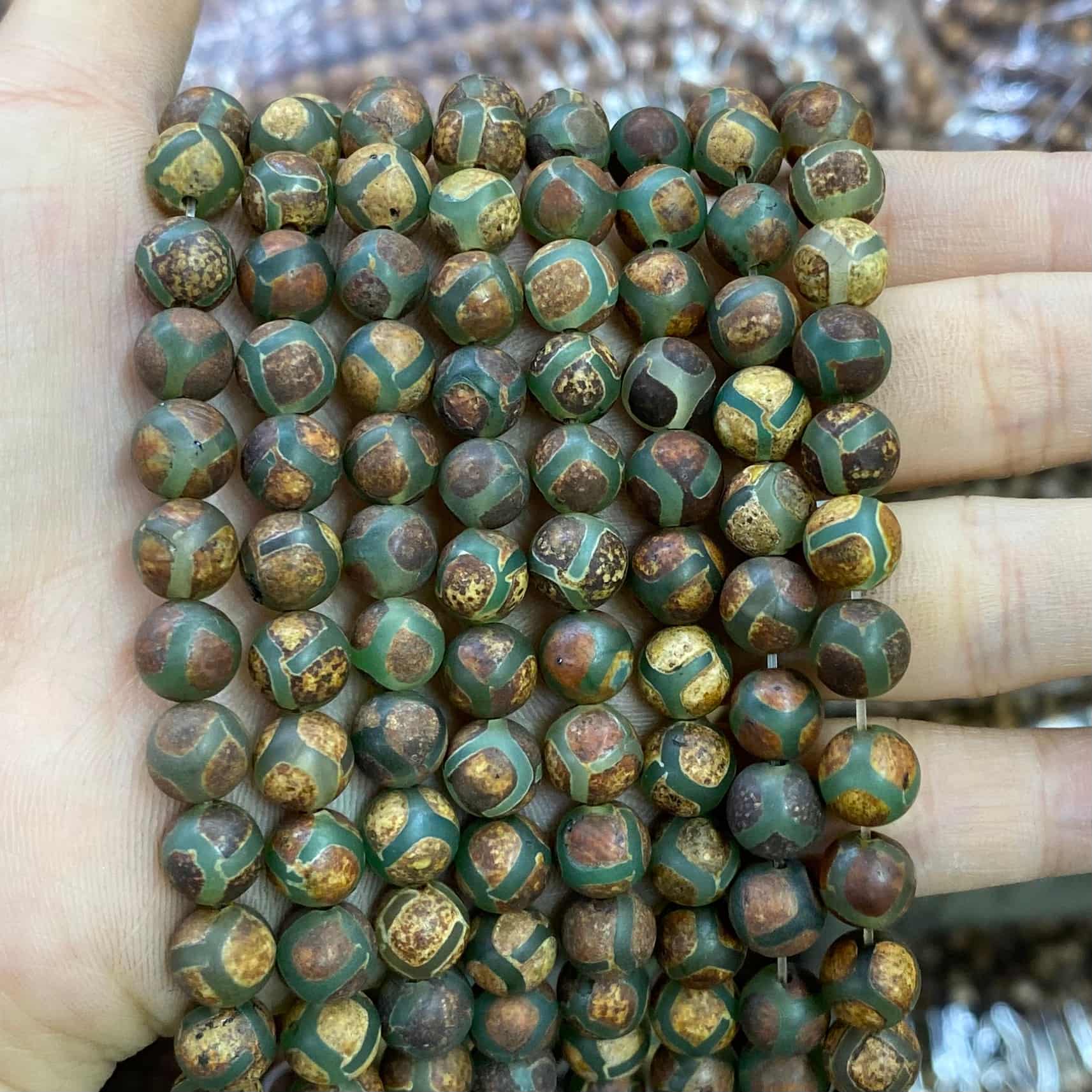 #2 Round Aagte Beads 6mm/8mm/10mm