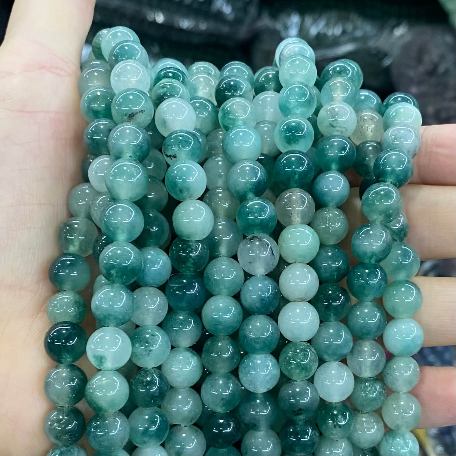 $1.99-8mm Color Jade Beads Round Smooth/Faceted Beads