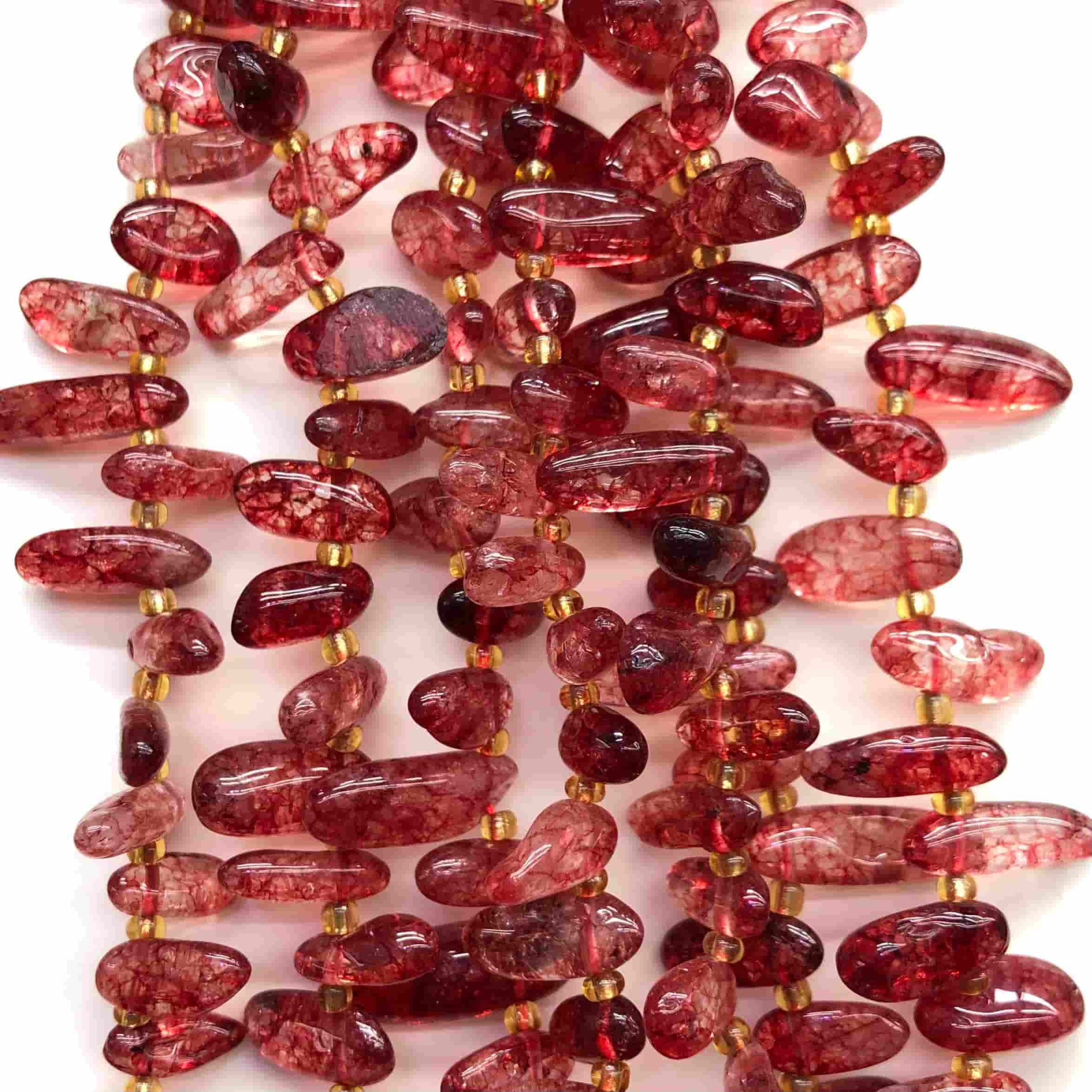 Chips Beads 7x14mm Gemstone/Quartz/Crystal/Aagte