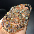 Garden rutile crystal bracelet