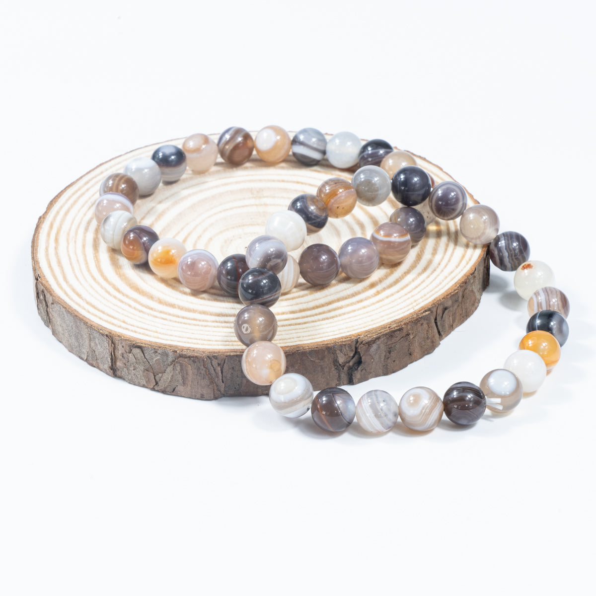 8mm 10mm 12mm Natural Persian Agate Bracelet