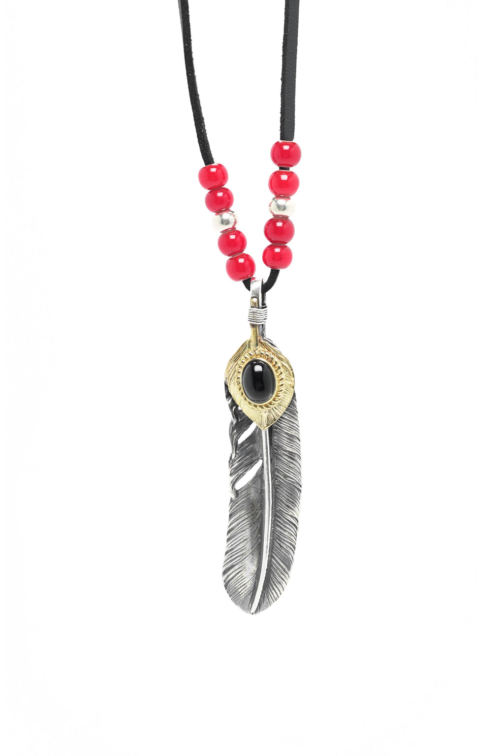 Japan Takahashi Goro John Mayer  Right Feather Necklace