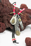 Takahashi Goro S925 Sterling Silver Feather Neacklace