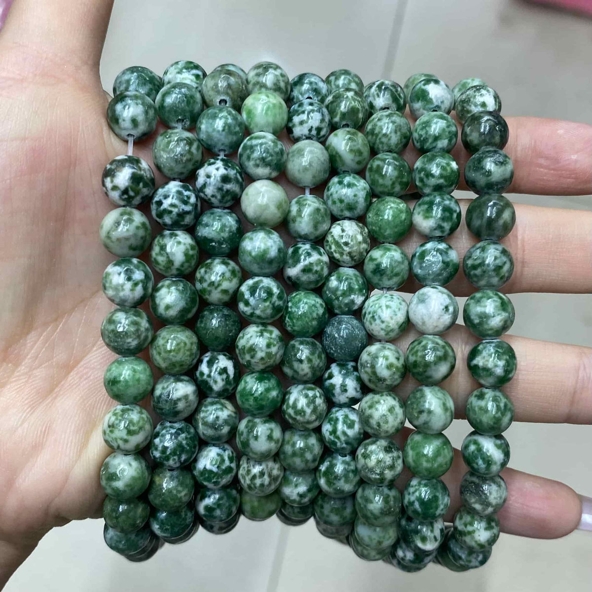 Round Smooth Jasper Beads 4mm 6mm 8mm 10mm