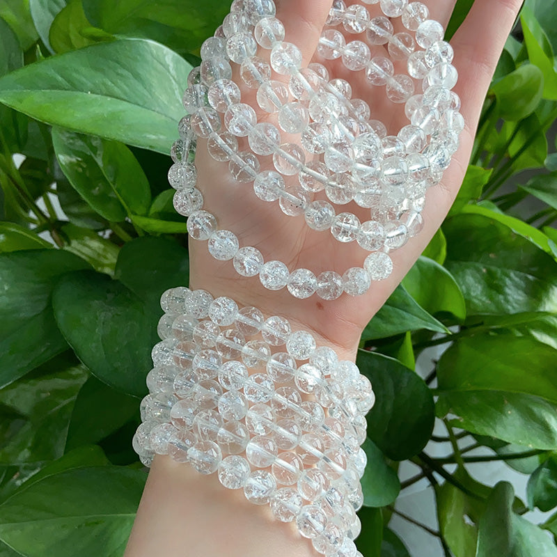 Cracked Clear Quartz Bracelet $9/PC