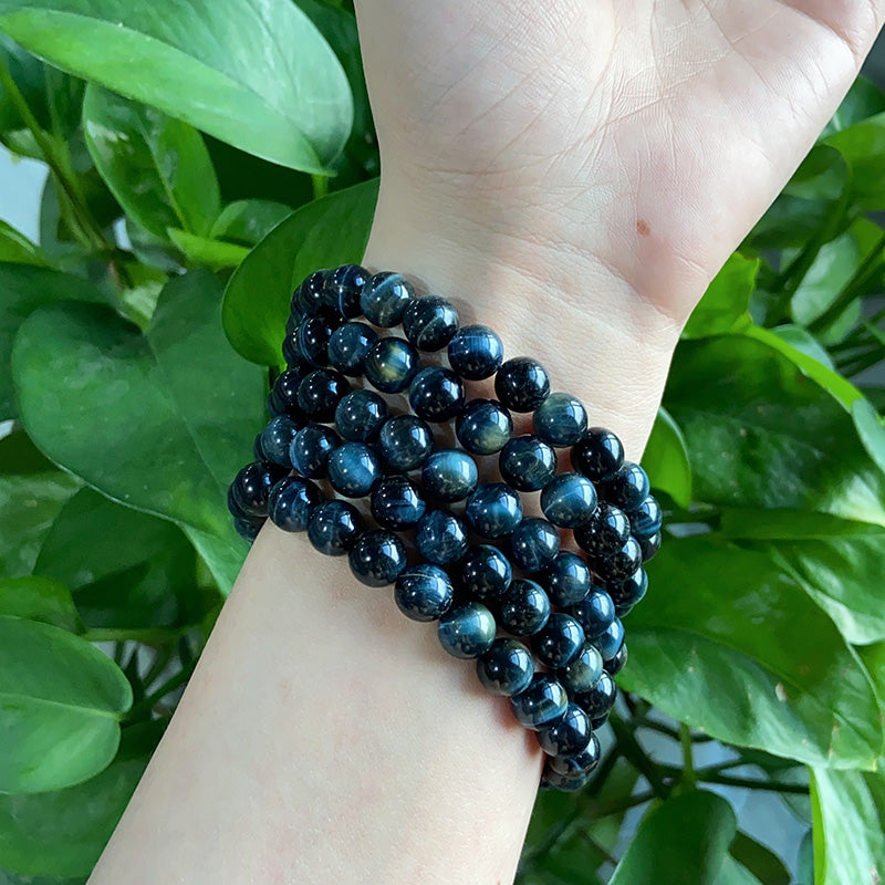 Blue Tiger Eye Bracelet $9/PC