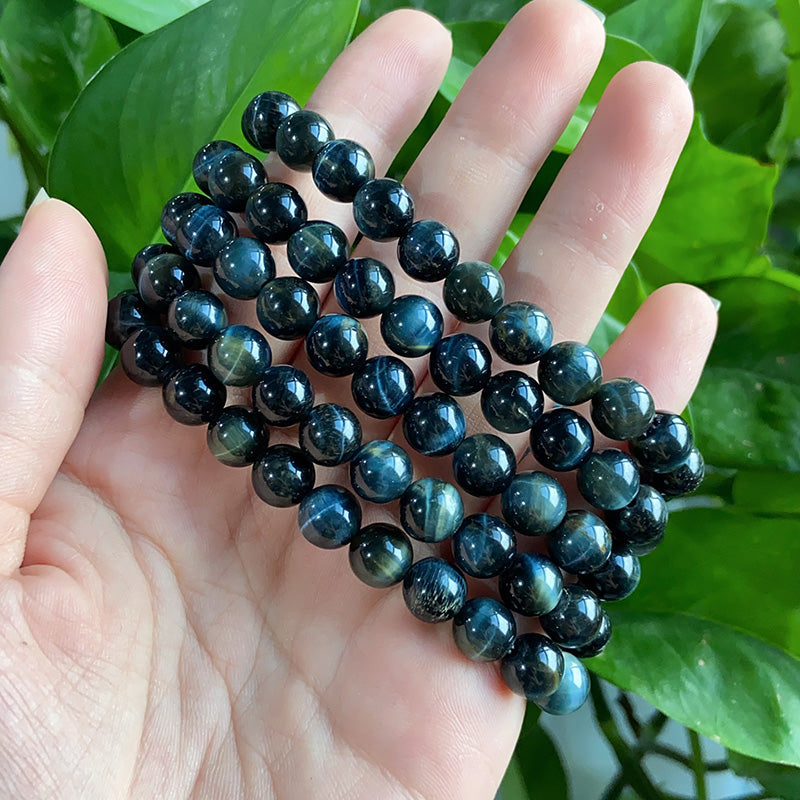 Blue Tiger Eye Bracelet $9/PC