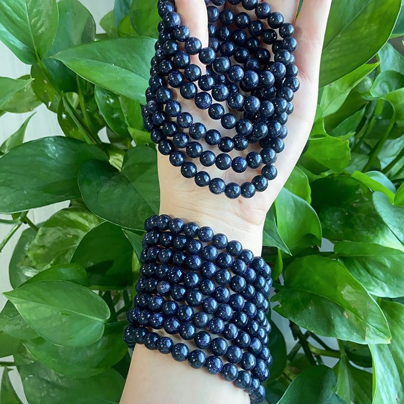 Blue Sandstone Bracelet $9.99/3PCS