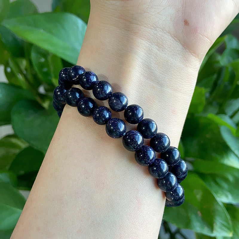 Blue Sandstone Bracelet $9.99/3PCS