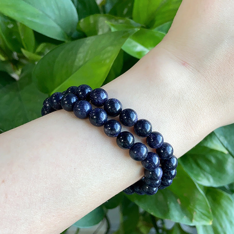 Blue Sandstone Bracelet $9.99/3PCS