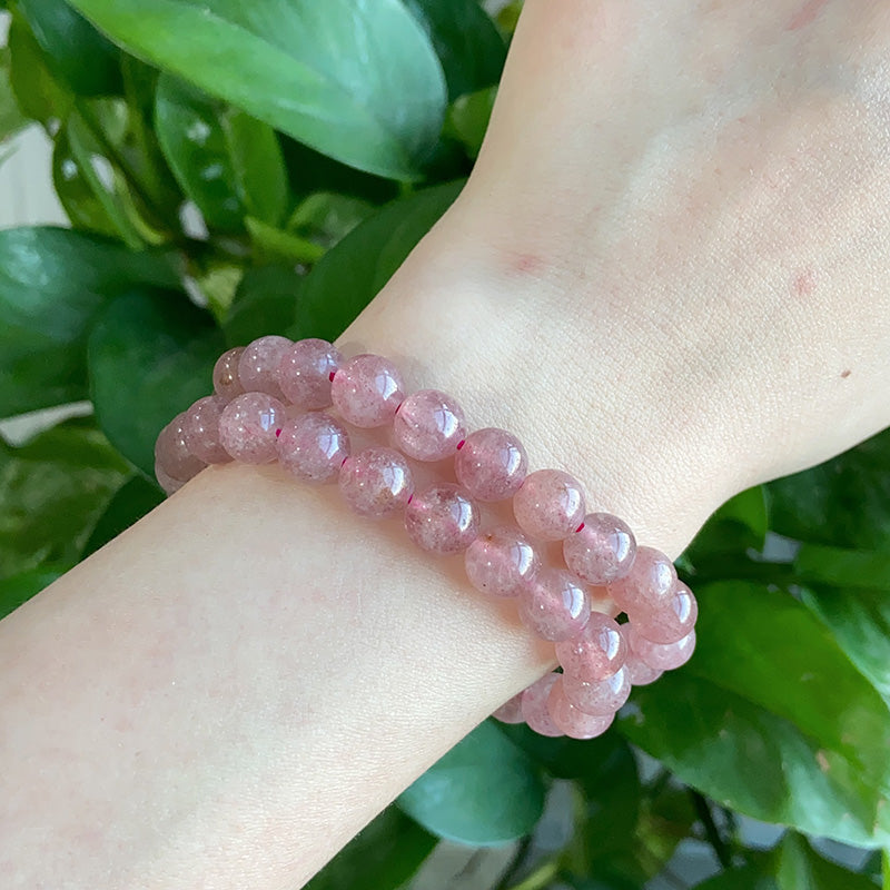 Strawberry Quartz Bracelet $6.99/1PCS