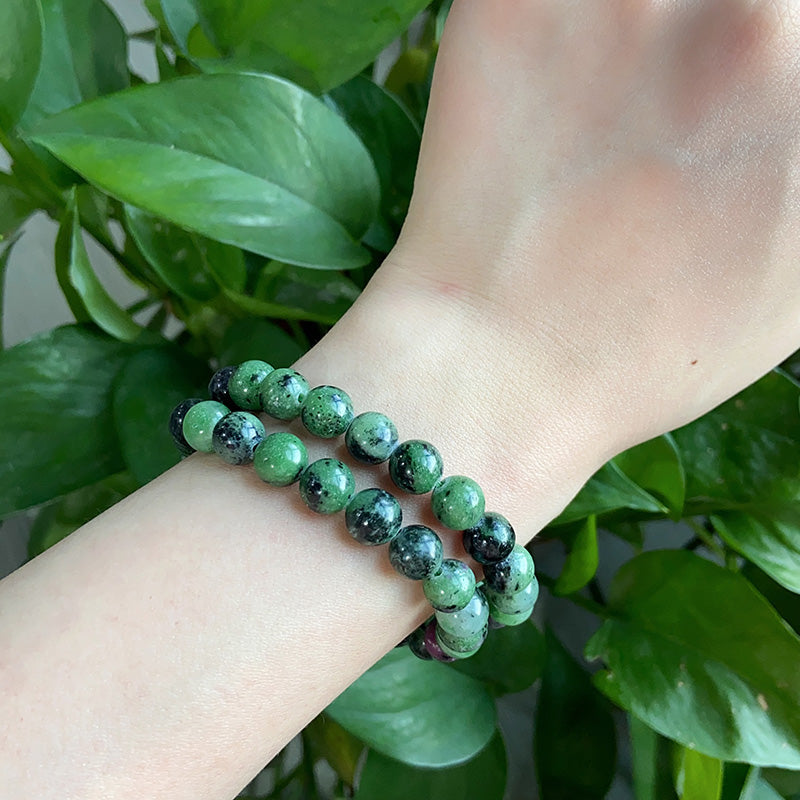 Ruby Zoisite Bracelet $9.99/2PCS