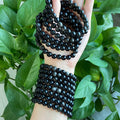 Silver Obsidian Bracelet $6.99/1PCS