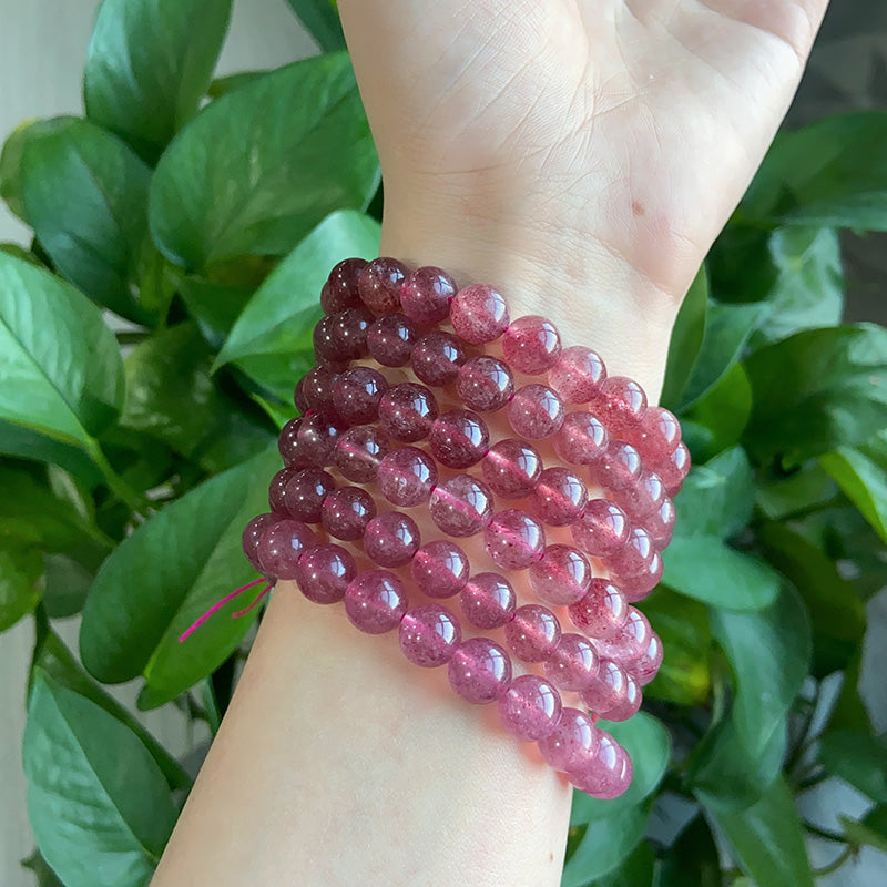 Strawberry Quartz Bracelet $8.99/PC