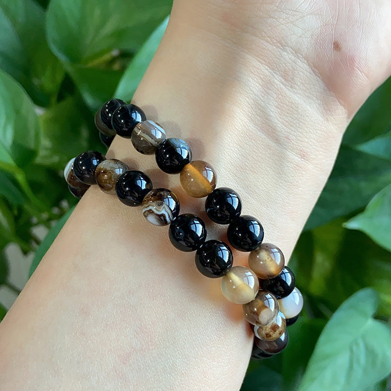 Black Agate Bracelet $9.99/3PCS
