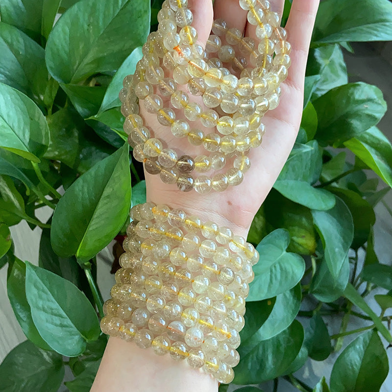 Rutilated Quartz Bracelet $49.99/PC