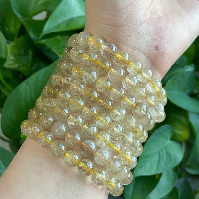 Rutilated Quartz Bracelet $49.99/PC
