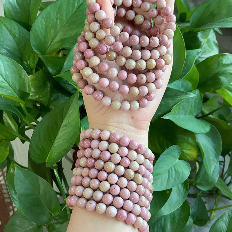 Pink Rhodonite Bracelet $9.99/2PCS