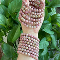 Pink Rhodonite Bracelet $9.99/2PCS