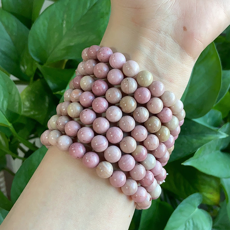 Pink Rhodonite Bracelet $9.99/2PCS