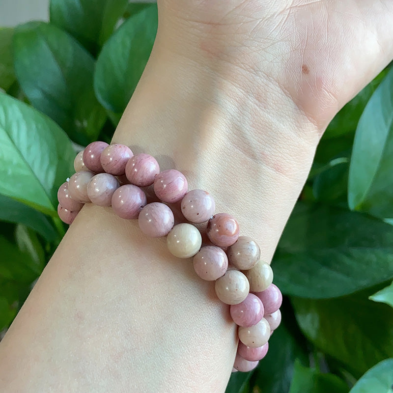 Pink Rhodonite Bracelet $9.99/2PCS