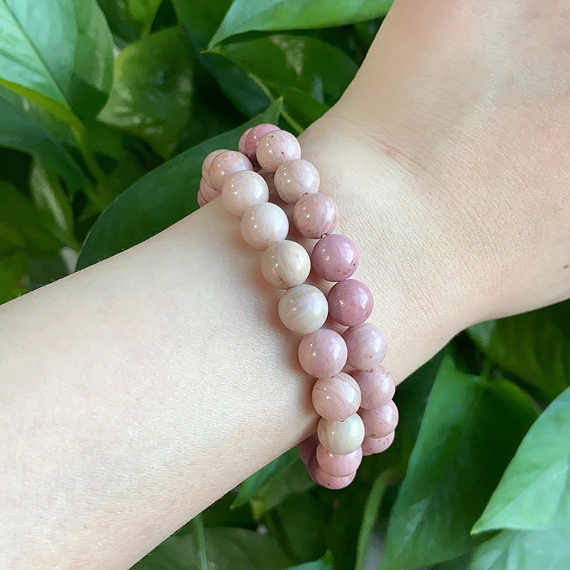 Pink Rhodonite Bracelet $9.99/2PCS