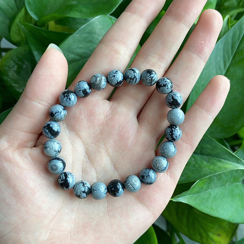 Snowflake Obsidian Bacelet $9.99/3PCS