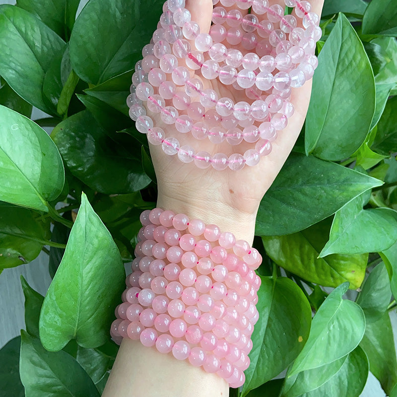 Rose Quartz Bracelet $9.99/3PC