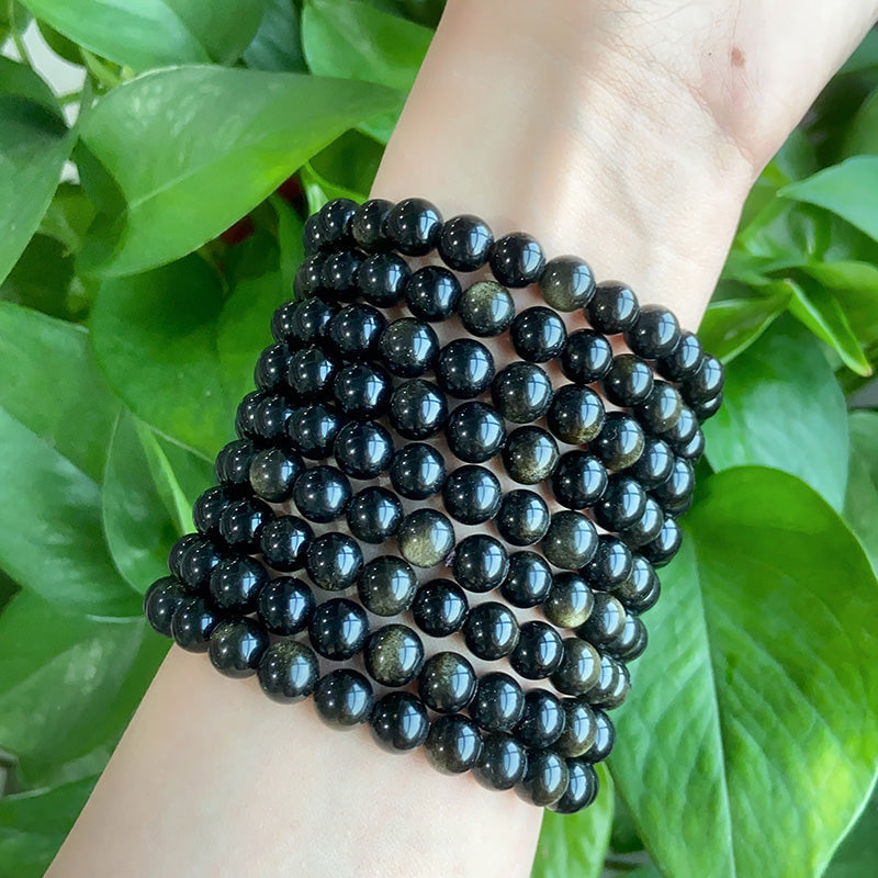 Golden Obsidian Bracelet $9.99/3PC
